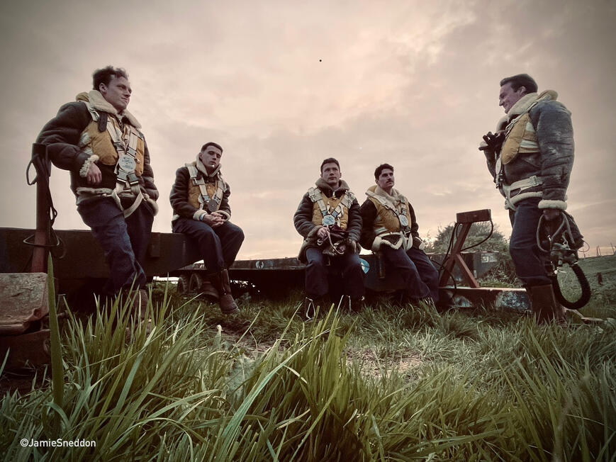 Goodtime Charlie - Some of our Mad Lads in their flying kit.