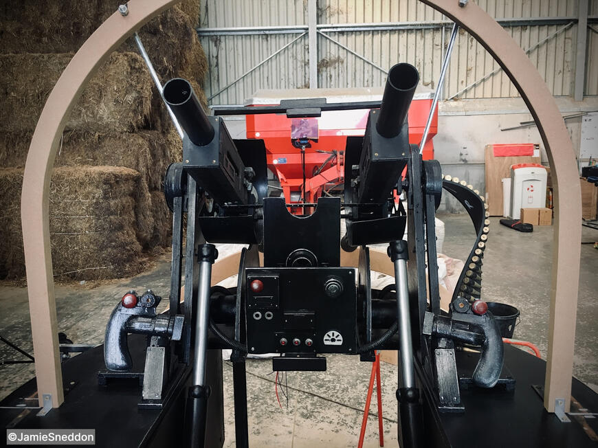 Goodtime Charlie - Freestanding Mid Upper Turret - with James Arden