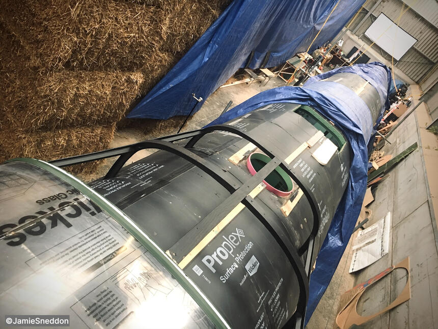 Goodtime Charlie - Lancaster Fuselage