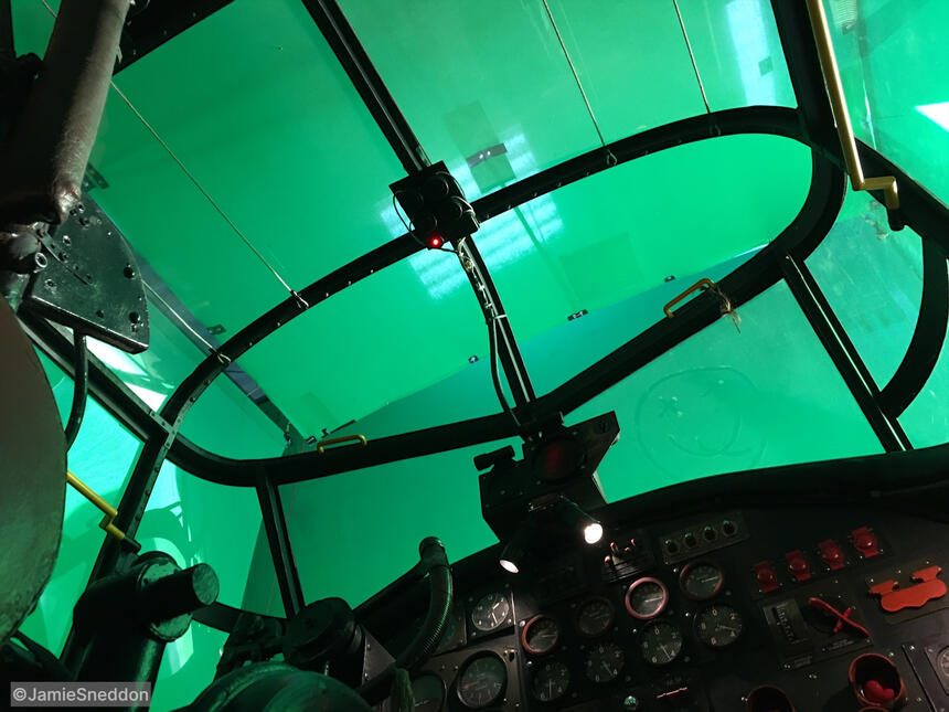 Goodtime Charlie - Perspex cockpit canopy