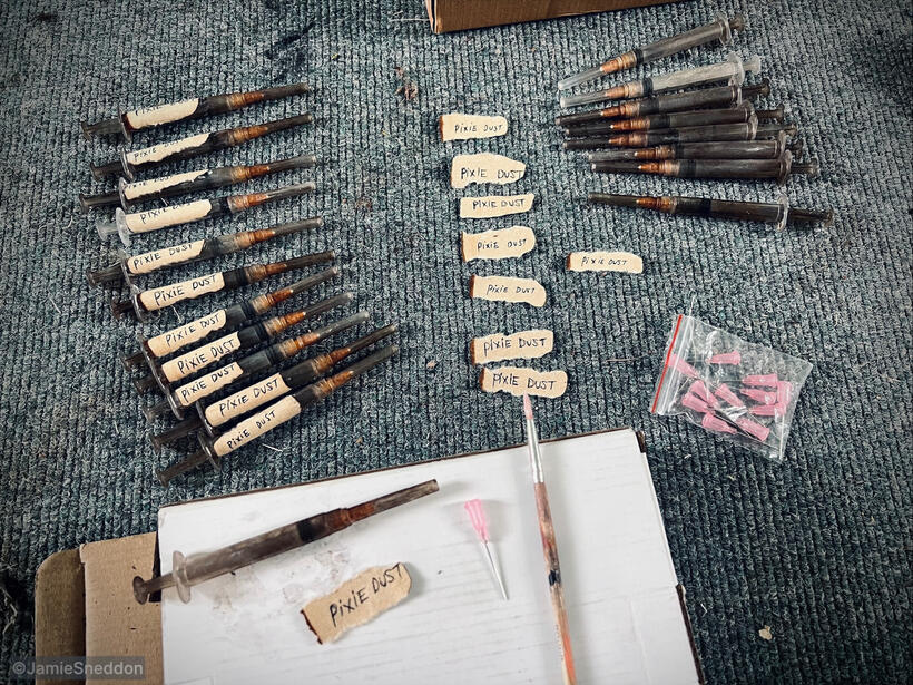 Peter Pan’s Neverland Nightmare - Tinkerbell’s spare pixie dust needles